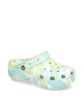 Crocs CLASSIC PLATFORM MARBLED CLOG