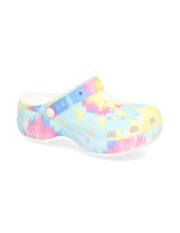 Crocs CLASSIC PLATFORM TIEDY GRAPHIC