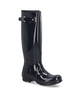 HUNTER womens original tall gloss