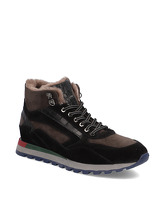 D.H.Pollak Lederkombination Sneaker Mid Cut