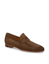 Magnanni Veloursleder Slipper klassisch