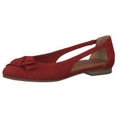 Tamaris Klassische Ballerinas rot Damen