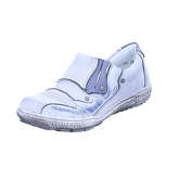 Kristofer Damen Slipper P2047 Klassische Slipper blau Damen