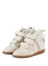 Isabel Marant Plateau-Sneaker Buckee grau