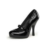 Pin Up COUTURE® PinUp Pumps Cutiepie Spangenpumps schwarz Damen