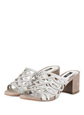 Steffen Schraut Mules 75 Beanty Street silber