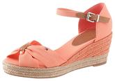 TOMMY HILFIGER Sandalette BASIC OPENED TOE MID WEDGE