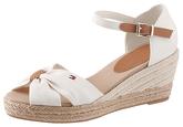 TOMMY HILFIGER Sandalette BASIC OPENED TOE MID WEDGE