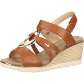 CAPRICE Sandalen Keilsandaletten cognac Damen