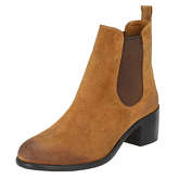 CRICKIT Stiefelette MILEY Chelsea Boots cognac Damen