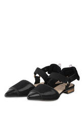 Donna Carolina Sling-Ballerinas schwarz