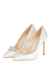 Jimmy Choo Pumps Tiara 100 weiss