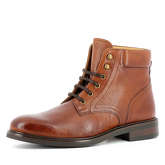 Evita Herren Schnürstiefelette ADRIANO Schnürstiefel cognac Herren
