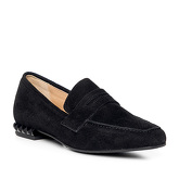 Loafer aus Veloursleder