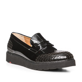 Loafer aus Lackleder