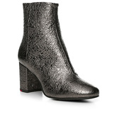 Stiefelette im Metallic Look