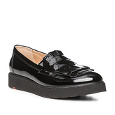 Loafer aus Lackleder