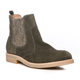 Chelsea-Boots im Material-Mix