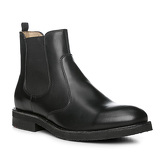 Chelsea-Boots aus Glattleder