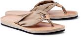 Zehentrenner Monica von Tommy Hilfiger in beige für Damen. Gr. 36,37,38,39,40,41