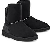 Boots Uma Zip von Esprit in schwarz für Damen. Gr. 41
