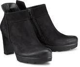 Plateau-Stiefelette von Paul Green in schwarz für Damen. Gr. 36,37,37 1/2,38,38 1/2,39,40,40 1/2,41,42