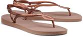 Zehentrenner Luna von Havaianas in bronze für Damen. Gr. 36,38,40,42