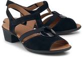 Sandalette Lugano von Ara in schwarz für Damen. Gr. 36,37,37 1/2,38,39,39 1/2,40,40 1/2,41