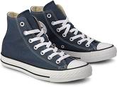 Sneaker Ctas Core Hi von Converse in blau für Damen. Gr. 36,36 1/2,37,37 1/2,38,39,39 1/2,40,41,41 1/2,42