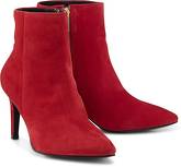 Klassik-Stiefelette von COX in rot für Damen. Gr. 37,38,39