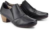 Komfort-Slipper von Rieker in schwarz für Damen. Gr. 37,39,40