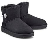 Mini Bailey Button Ii von UGG in schwarz für Damen. Gr. 36,37,38,39,40,41,42