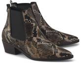 Chelsea-Stiefelette Eve von Kennel & Schmenger in python für Damen. Gr. 38,38 1/2,39,40