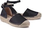 Espadrille Krista von Pavement in schwarz für Damen. Gr. 36,37,38,39,41