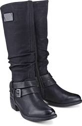 Fashion-Stiefel von Rieker in schwarz für Damen. Gr. 36,37,38,39,40,41