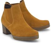 Chelsea-Stiefelette von Gabor in senf für Damen. Gr. 36 2/3