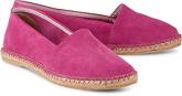 Velours-Espadrilles von COX in pink für Damen. Gr. 37,38,39,40,41