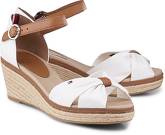 Sandalette Elba 40d von Tommy Hilfiger in weiß für Damen. Gr. 36,39,40,41