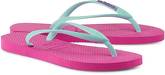 Slim Logo von Havaianas in pink für Damen. Gr. 36,38,40