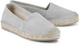 Nubuk-Espadrille von Vidorreta in grau für Damen. Gr. 39