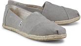 Alpargata Vegan von TOMS in taupe für Damen. Gr. 36,37,38,39,40,41,42