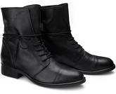 Schnür-Boots von COX in schwarz für Damen. Gr. 37,38,39,40,41