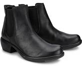 Chelsea-Boots Make von Fly London in schwarz für Damen. Gr. 36,37,38,39,40,41,42