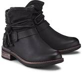 Biker-Boots von Rieker in schwarz für Damen. Gr. 37,38,39,40,41