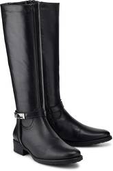 Klassik-Stiefel von Drievholt in schwarz für Damen. Gr. 36,37,38,39,40,41,42