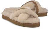 Slipper Abela von UGG in beige für Damen. Gr. 36,38,39,40,42