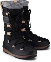 Moonboots Monaco Felt von Moon Boot in schwarz für Damen. Gr. 36,41