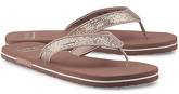 Beach-Sandal Glitter von Esprit in beige für Damen. Gr. 37,38,39,40