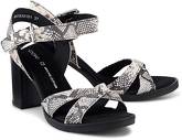 Trend-Sandalette von COX in schwarz für Damen. Gr. 36,37,38,39,40,41,42