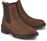 Chelsea-Boots von COX in braun für Damen. Gr. 36,37,38,39,40,41